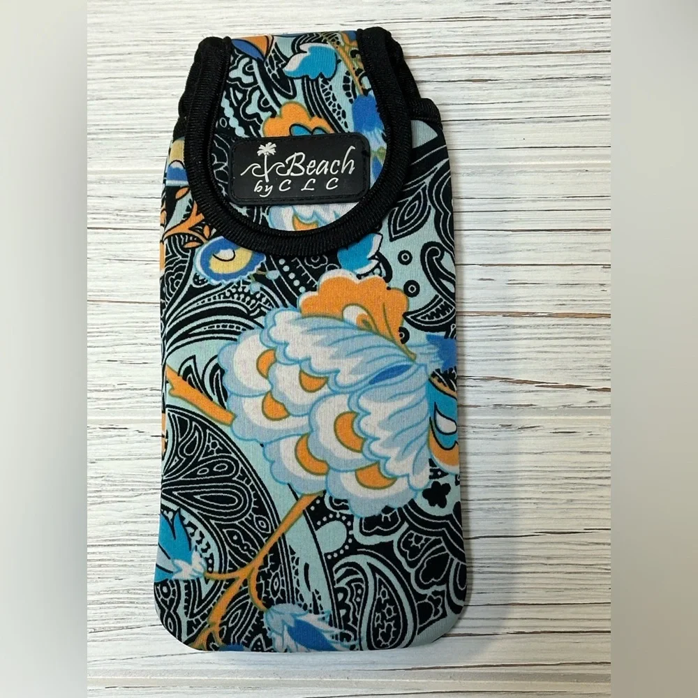 Beautiful Soft Sided Eye Glasses Case Velcro Closure